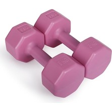 2 Adet 2kg Pembe Renk Dambıl Seti (2 Adet 2kg Gönderim Yapılmaktadır)