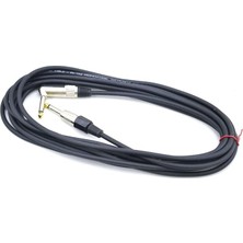 Kablosu MGC5L Bk 5 Metre L Uçlu Çivi Siyah Renk Enstrüman Kablosu