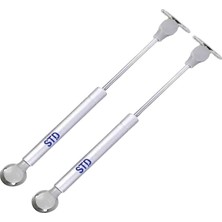 2 Adet Dolap Kapak Gazlı Amortisörü Pistonu Mutfak Dolabı Kapağı Hidroliği 120N 27CM (2, 120N