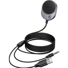 Otomatik Aux Bluetooth 5.4 Alıcısı, Kablolu Kontrol Çağrıları Destekli 3.5mm Jack Dongle Kabl