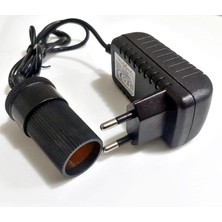 Pompa Adaptörü Çakmak Adaptörü Araç Çakmaklık Çevirici Ev Tipi 30W/2,5/12V