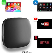 Carplay Android Araba 4 Çekirdekli Akıcı Fullhd 1080P Wifi 2.4/5g 2GB/32GB