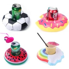 4lü Şişme Havuz Deniz Bardak Tutucu Float Bar Seti