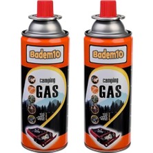 Adet Kamp Gazı Bütan Propan Gaz Tüpü Portatif Ocak Kartuşu Tek Kullanımlık Pürmüz 400 ml