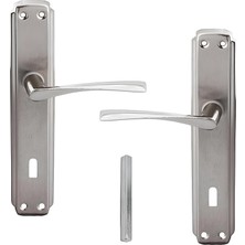 Takım Oda Kapı Kolu Inox Aynalı Sağa Sola Uygun Iç Dış Ahşap Pvc Metal Çelik Kapısı Tuta