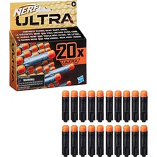 Ultra One 20'li Dart Dolum Paketi - Sadece Ultra Serisi Ile Uyumlu Orijinal Yedek Mermi - En Uzak M