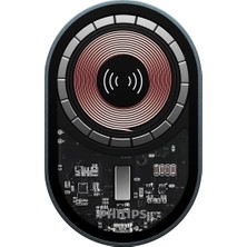 DLK3534Q Usb-C Girişli, 15W, Magsafe Uyumlu Araç Içi Hızlı Şarj Cihazı