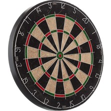 Spor Sisal Dart Seti 45 cm (18 Inç) Büyük Boy + 6 Dart Oku (18 Gr) Hedef Tahtası