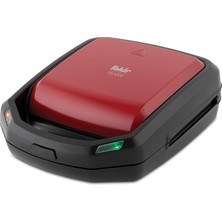Tm 5000 2'si 1 Arada Tost & Waffle Makinası Kırmızı