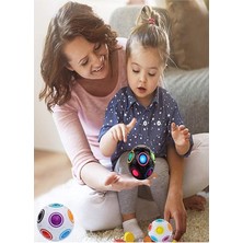 Oyuncak Sihirli Bulmaca Topu Hız Küp Topu Eğlenceli Stres Giderici Sihirli Top Eğitici Zeka Oyun
