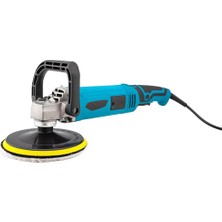 Sargı Yüksek Motor Gücü Devir Ayarlı Polisaj Zımpara Cila Pasta Cila Makinesi 180MM Çantalı