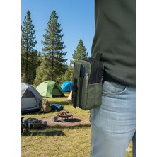 Kemer Çantası, Naylon Kumaş, Çok Bölmeli, Kalem ve Telefon Taşıyıcı, Outdoor Kullanım (Ye�