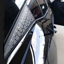 Design Peugeot 408 ile Uyumlu Kelebek Cam Sticker Set Aslan, Logolu Tüm Model Yılları ile Uyumlu
