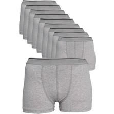 Nacar Store Erkek 12'li Paket Pamuklu Likralı Boxer