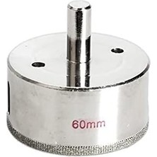 Mermer Granit Fayans Cam Yuvarlak Delme Panç Elmas Uç Yuvarlak Açma Matkap Için Karot 6cm (60MM)