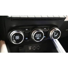 Clio 5 Dijital Klima Gösterge Uyumlu Nano Ekran Koruyucu, 3'lü Set