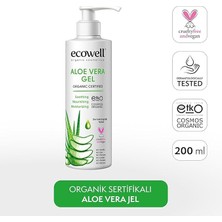 Organik Aloe Vera Jel (200 Ml)
