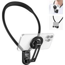 Aksiyon Kamerası ve Telefon Için Manyetik Boyun Tutucu, Eller Serbest Boyun Tripod Göğüs Djı In