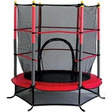 Çocuk Trambolini – 140 cm (55 Inç) Büyük Boy, Güvenli ve Dayanıklı Zıplama Trambolini Cks-