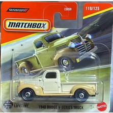 Wheels Matchbox 1940 Dodge V-Series Truck 1:64 Diecast Model Araba