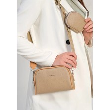 Just Polo Kadın Gofraj Cüzdanlı Omuz Çantası 4009MH