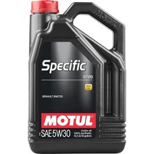 Specific 0720 5W30 5 Litre Motor Yag