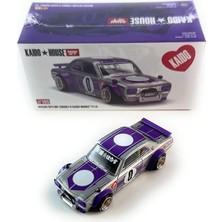 House Nissan Skyline 2000GT-R KPGC10, Diecast Model Araba, 1:64 Ölçek, Gümüş