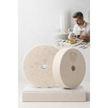 Li Polisaj Keçesi 80MM | Sert Yün Disk | Metal, Altın, Gümüş Için Ayna Parlaklığı 723185