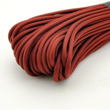 ve Outdoor Paracord Ip 4 mm 660LB (10 Iplikli) 30 Metre Bordo