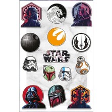 Wars Temalı Sticker Set