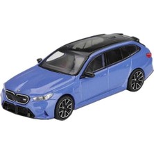 MGT01080-L Mını Gt 1/64 Bmw M5 Touring (G99) Marina Koyu Mavi Metalik (Sol Kol) Bitmiş Ürün