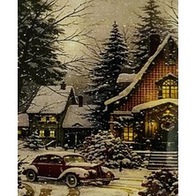 Yapışan Boncuk Mozaik Tablo 30 * 40 cm XQH91559