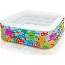 Kinderpool Clearview Akvaryum Pool, Çok Renkli, 159 x 159 x 50 cm