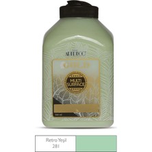 Gold Multi-Surface Akrilik Boya 500ML Retro, Yeşil 281