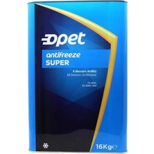 Süper Dört Mevsim 16 kg / 18 Lt Mavi Antifriz