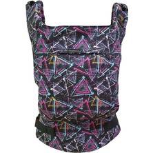 Renkli Üçgenler Ergonomik Kanguru Yenidoğan Set