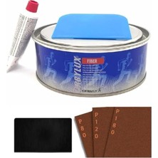 Elyaf Macun 500 gr Set + 3 Adet Zımpara ve 1 Adet Macun Çeliği