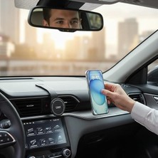 Uam Ct-03 Manyetik Araç Telefon Tutucu, 360 Derece Dönebilir, Güçlü Mıknatıslar, Tüm Cep Tel