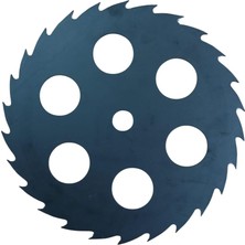 Motorlu Tırpan Testeresi, Delikli Elmas Uçlu, 26 Diş, Daire Tepsi, 305X25.4X1.5MM, 26T