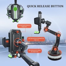 Telefonu Tutacağı, Vantuz, Telefon Standı, Güçlü Telefon Tutacağı, Araç Montajı, Kamyon I�