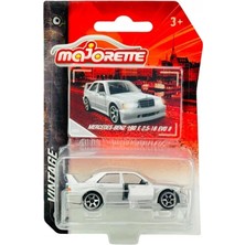 Vintage Metal Diecast Gri Mercedes Benz 190 E 2.5-16 Evo Iı
