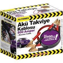 Takviye Kablosu 800 Amp Kutulu | Araç Aküsü Için Güçlü ve Dayanıklı