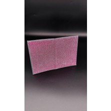 Taşlı Ruhsat Kılıfı Şeker Pembe