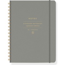 Studio Standart Spiral Defter, Suni Deri, Orta (962070), Çok Renkli