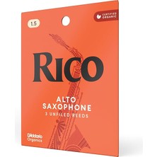 By D'addario Eb-Altsaksafon Yapıcı | Yüksek Hassas Üretim | Kalınlık 1,5 | 3'lü Paket | Sıca
