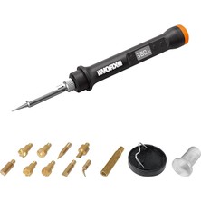 WX744.9 Makerx 20VOLT Profesyonel Dijital Lehim Tabancası + 12 Aksesuar (Akü Dahil Değildir)