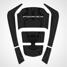250 2018-2023 Uyumlu Tank Pad Karbon