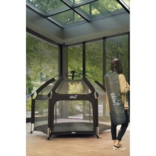 Çocuk-Bebek Oyun Parkı-Çadırı, Alüminyum Sağlam Gövde, +50 Uv Korumalı, Kolay Kurulum, Tse-