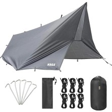 Su Geçirmez Tarp Tente Gölgelik Örtü, 4 Mevsim Taşınabilir Örtü Branda Çok Işlevli Outdoo