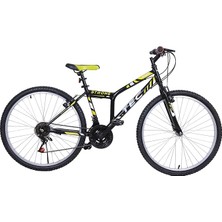 Strong 26" Jant 21 Vites Erkek Dağ Bisikleti Siyah - Sarı & Vitesli Bisiklet